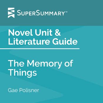 Image result for The Memory of Things First Chapter Name