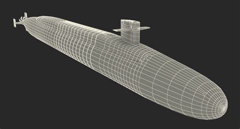 Afbeeldingsresultaten voor Ohio Class Submarine 3D Model