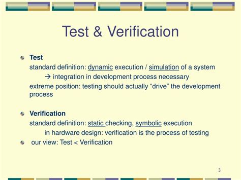 Image result for Verification Test Method