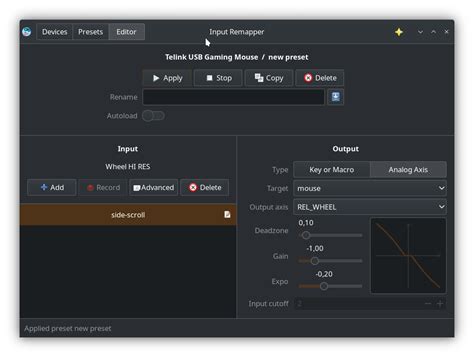 Toradh íomhá ar Linux Mouse Wheel Extension