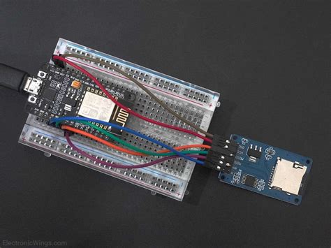 SD Card Interfacing Module に対する画像結果