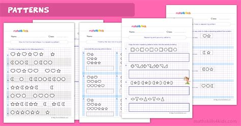 Image result for Growing Patterns Grade 2 Worksheets