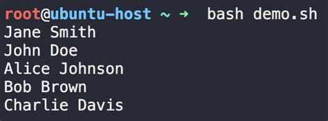 Bash File First Line に対する画像結果