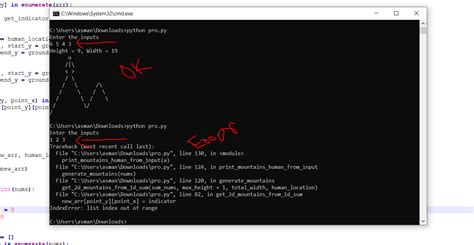 Image result for Not in Index Range Python