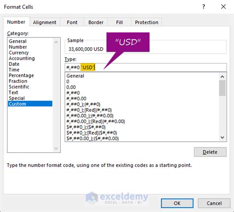 Toradh íomhá ar Excel Formual Examples for Custom Format Cells