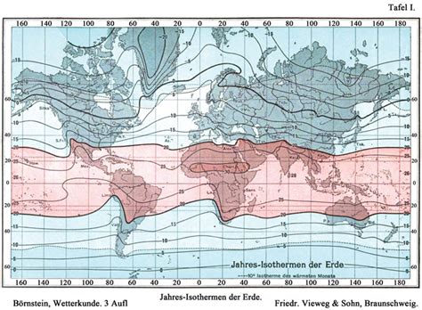 Image result for Global Isotherm Map
