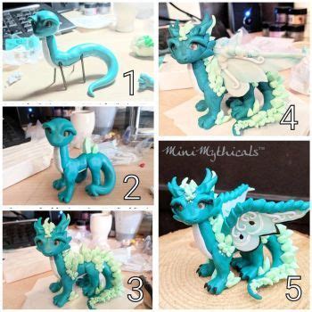 Image result for Step by Step Clay Dragon