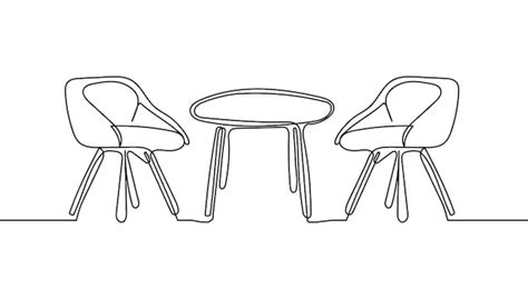 Toradh íomhá ar Continuous Line Drawing Table