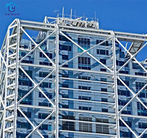 Toradh íomhá ar High-Rise Building Steel Structure