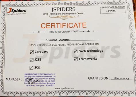 Image result for Java Certification From Jspiders