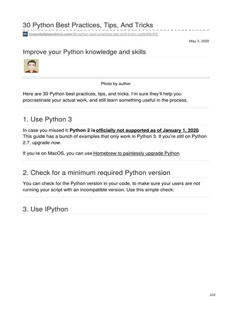 Image result for Python Programming Best Practices