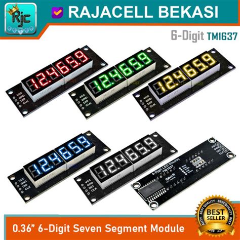 Toradh íomhá ar 7-Segment 6 Digit Small Module