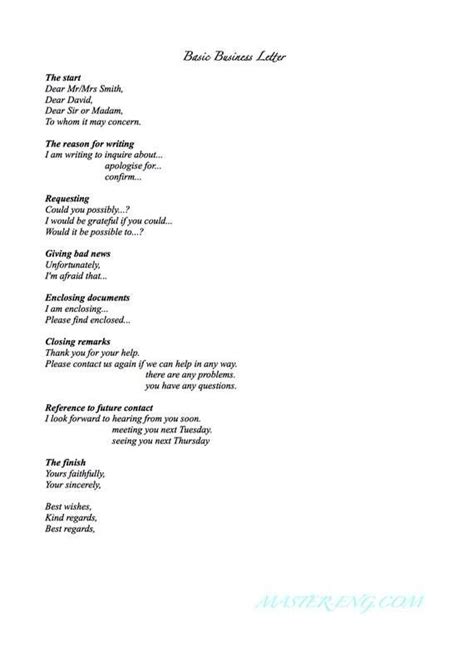 Basic Letter Form に対する画像結果