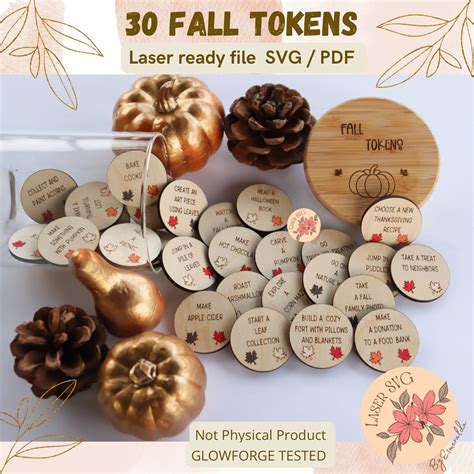 Toradh íomhá ar Glowforge Fall Projects