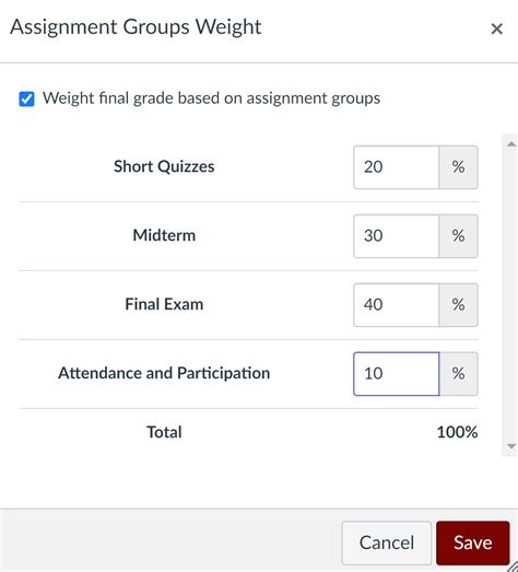 Toradh íomhá ar Assignment Groups Chart