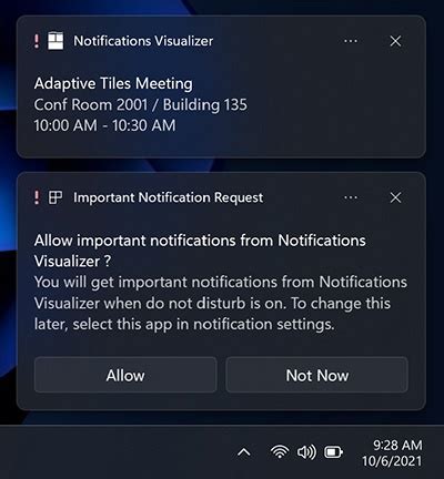 Toradh íomhá ar Push Notification On Windows 11 Example