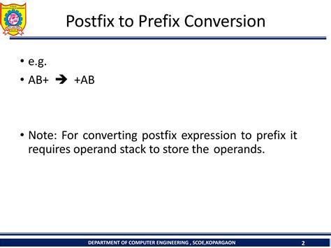 Image result for Postfix and Prefix Examples