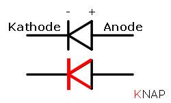Image result for LED Kathode Anode