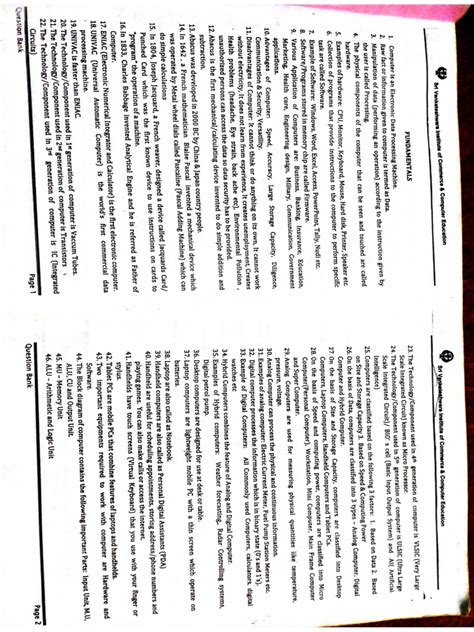 Image result for Computer Notes Written