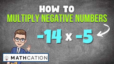 Toradh íomhá ar Negative Number Multiplication