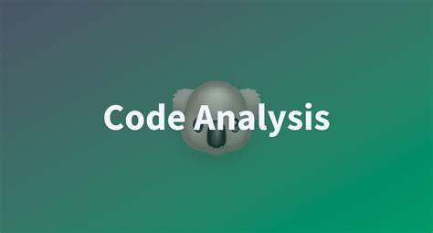 Image result for Code of Analysis Program
