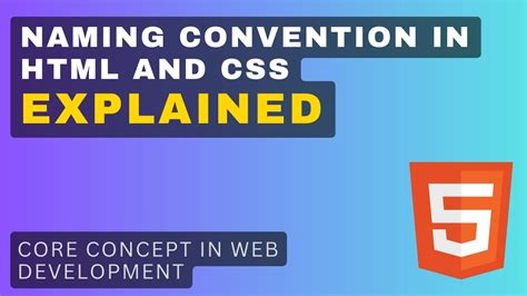 Image result for HTML Naming Convention