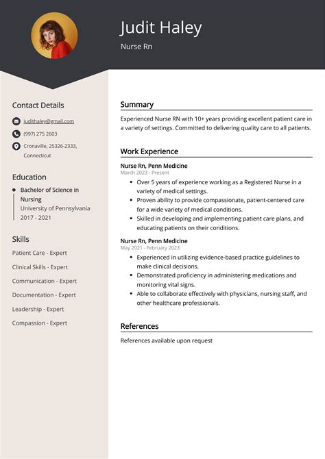 Image result for Sample RN Resume with Experience
