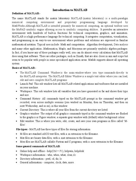 Image result for MATLAB Write PDF Report