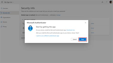 Image result for Microsoft Authenticator Code Web Page