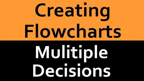 Multiple Decisions in Flowchart に対する画像結果