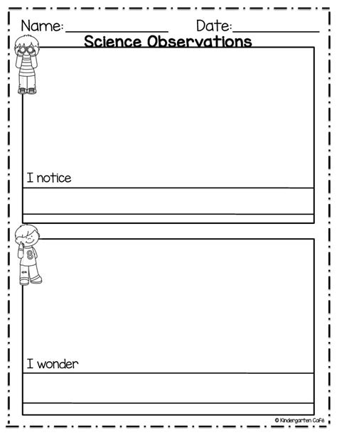 Afbeeldingsresultaten voor Kinder Printable Science Observation Forms