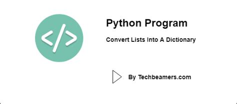 Image result for Convert a List into a Dictionary Python