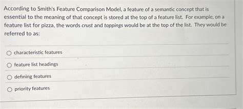 Image result for Feature Comparison Model Psychology