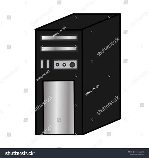 Image result for Front Panel of CPU Drawing