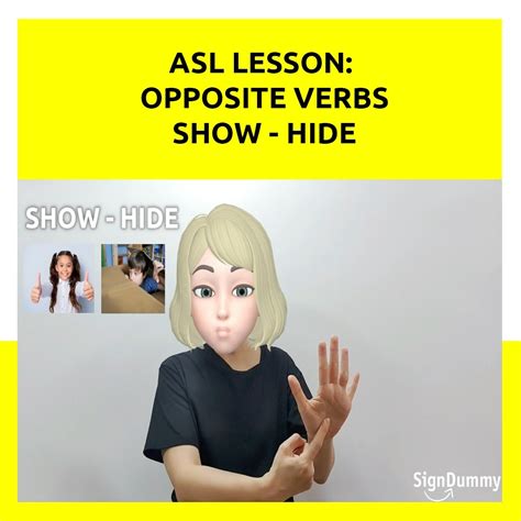Image result for Hide Me in Sign Language
