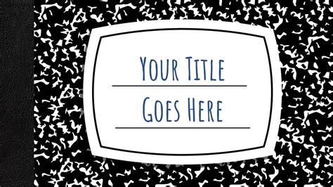 Composition Notebook Page Template に対する画像結果