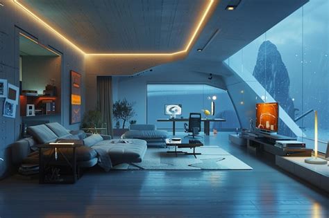 Image result for Futuristic Remote Work Setup