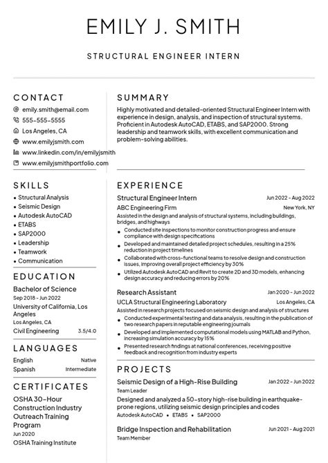 Image result for Structural Projectleader Resume Sample