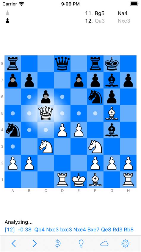 Toradh íomhá ar chess engine analysis