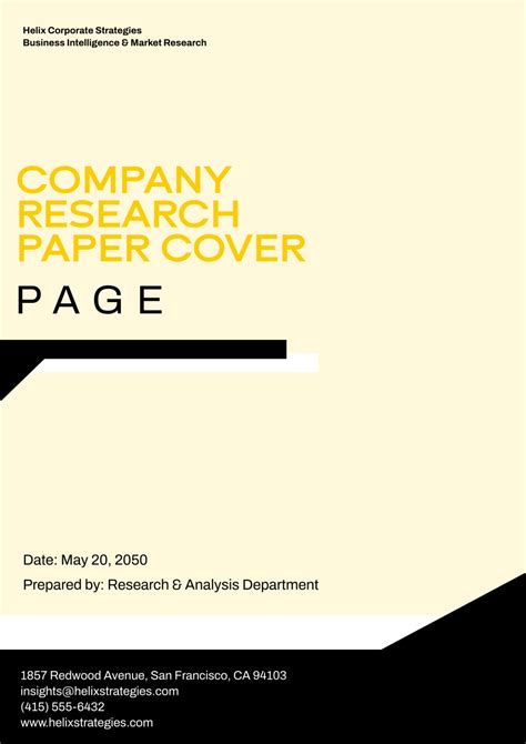 Image result for Synthesis Paper Cover Page Example