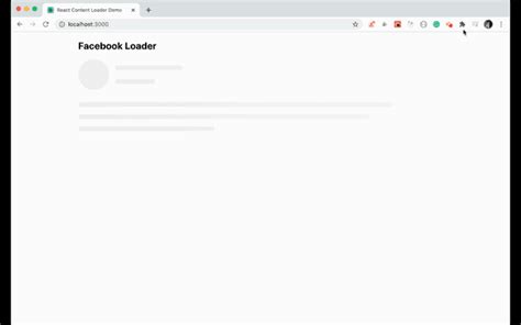 Image result for Loading Component Facebook