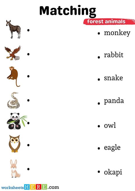 Matching Objects Worksheets に対する画像結果