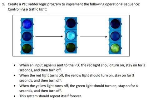 Image result for plc Stop Light Program