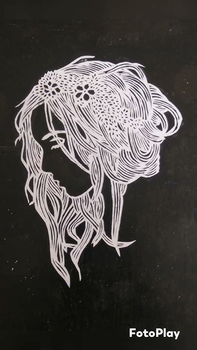 Toradh íomhá ar 3D Paper Cut Drawing