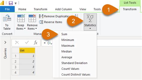 Image result for How List Functions Are Grouped in Power Query