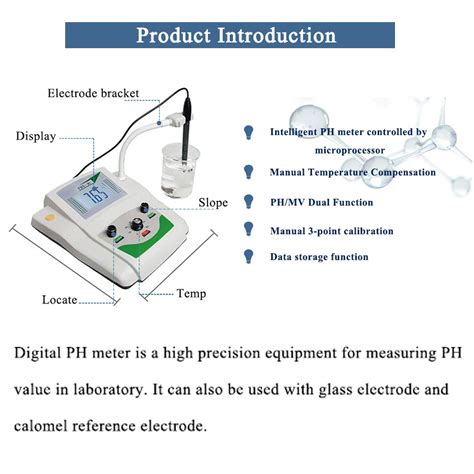 Toradh íomhá ar Ph Meter for Laboratory Use