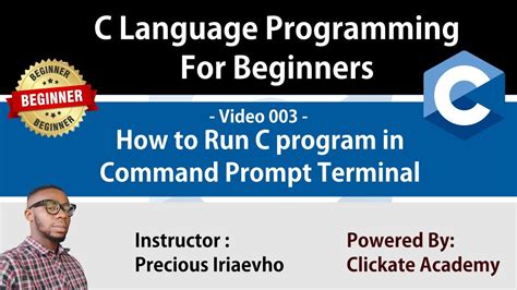 How to Run a C Program in Cmd に対する画像結果