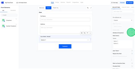 Image result for Multi-Level Drop Down