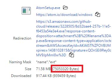 Toradh íomhá ar Download File Size