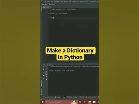 Image result for Making a Dictionary in Python